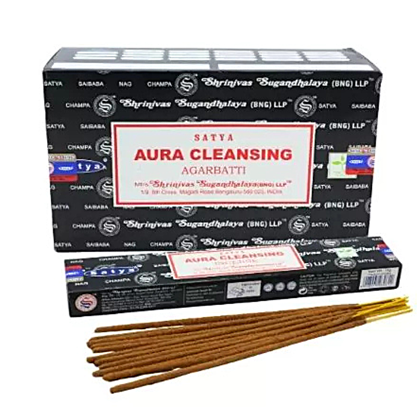 Nag champa Aura Cleanse-Lotus Crystal