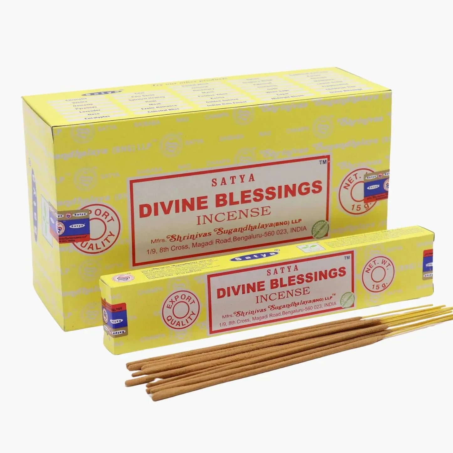 Nag champa Divine Blessings-Lotus Crystal