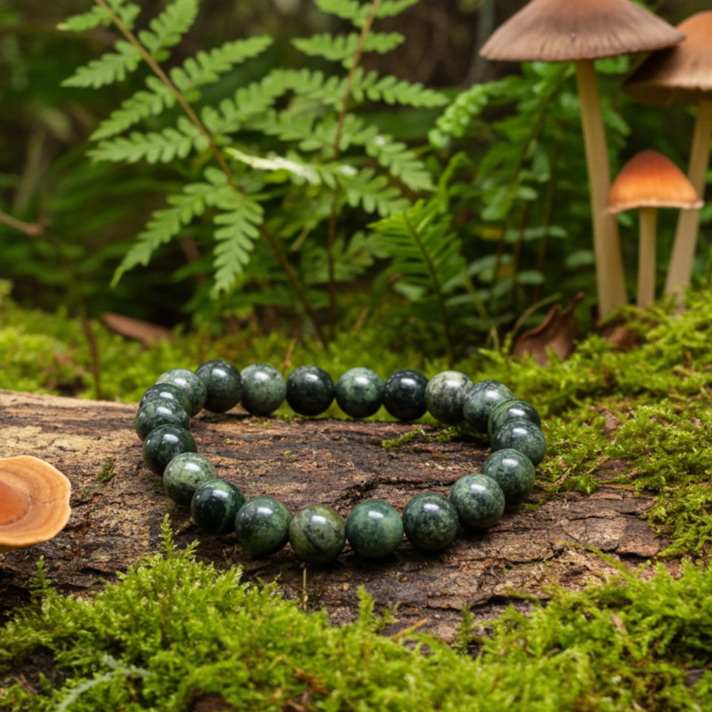 Βραχιόλι kambaba jasper – Ισορροπία, προστασία & εσωτερική γαλήνη