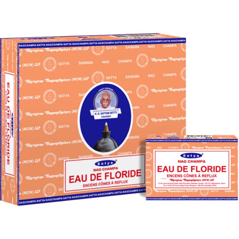 Αρωματικοί Κώνοι Backflow Florida Water-Lotus Crystal