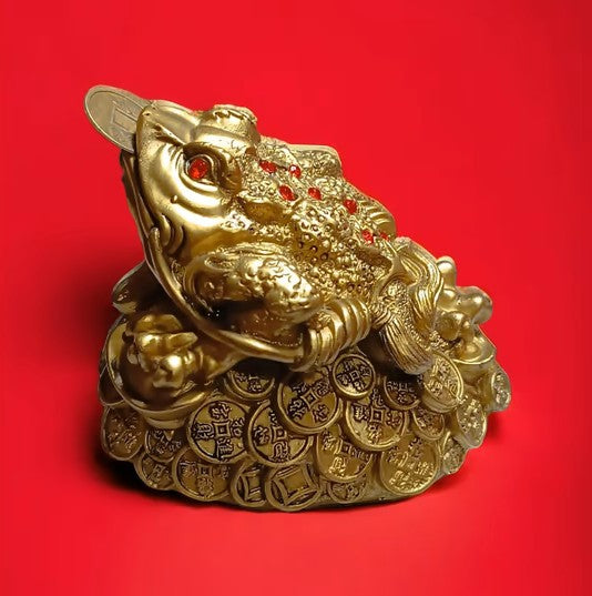 Frog with Coins Feng shui – The Guardian of Wealth & Luck
