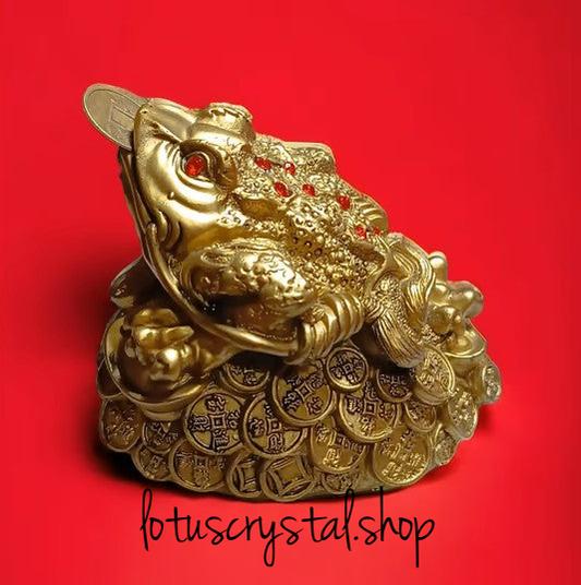 Βάτραχος με Νομισμα Feng shui – Ο Φύλακας του Πλούτου & της Τύχης