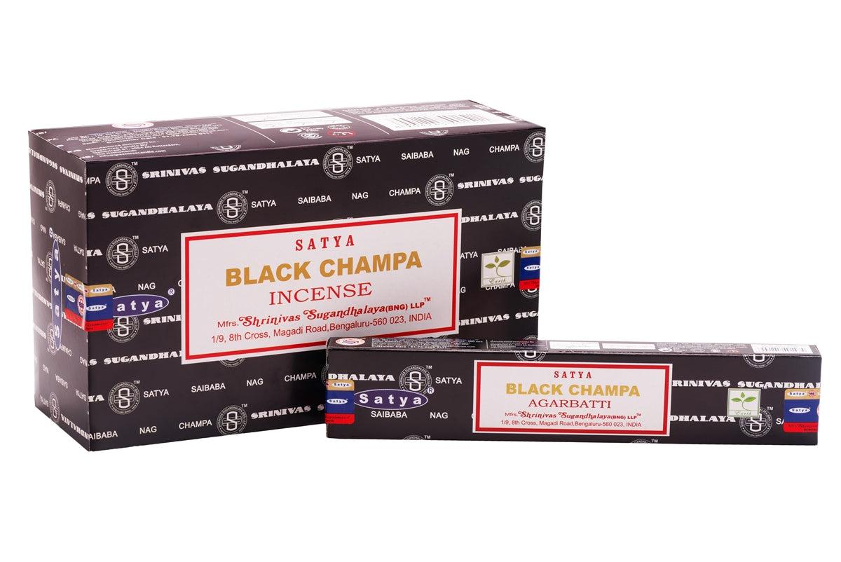 Black Champa- Satya-Lotus Crystal
