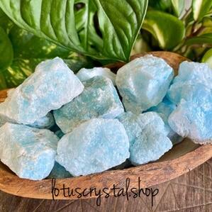 Ακατέργαστος Μπλε Αραγονίτης Λαυρίου (50 - 65γρ) – Σπάνια Ελληνική Ομορφιά & Ενεργειακή Ισορροπία-Lotus Crystal