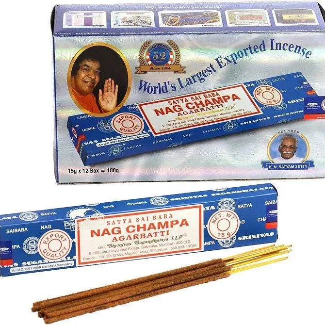 Nag champa Sai Baba - Satya-Lotus Crystal
