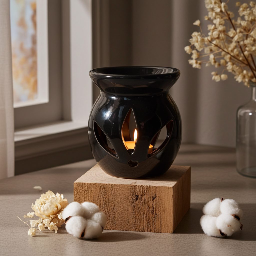 Αρωματοποιητής χρώματος Μαύρου-Lotus Crystal