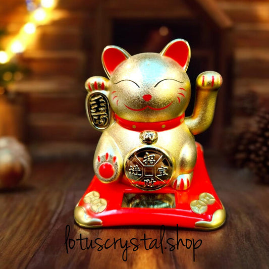 Διακοσμητική Γάτα Τύχης – Maneki Neko Χρυσή