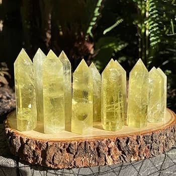 Lemon Quartz Point Super Quality