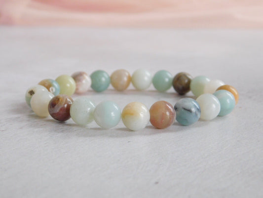 Amazonite Bracelet – Balance, Empowerment &amp; Shield of Prosperity