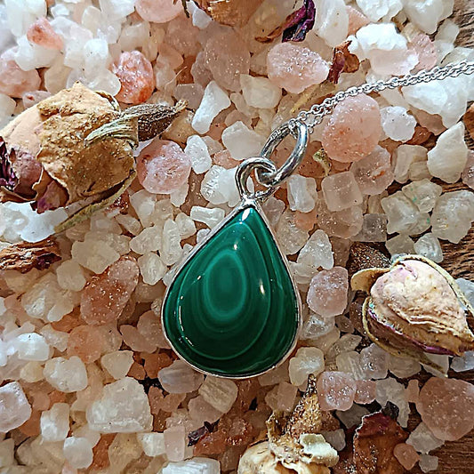 Handmade Malachite Pendant