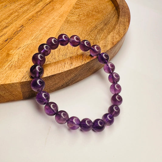 Amethyst Bracelet – Calmness, Clarity &amp; Spiritual Protection