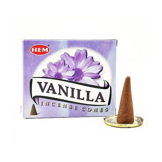 Αρωματικοί Κώνοι Βανίλια-Lotus Crystal