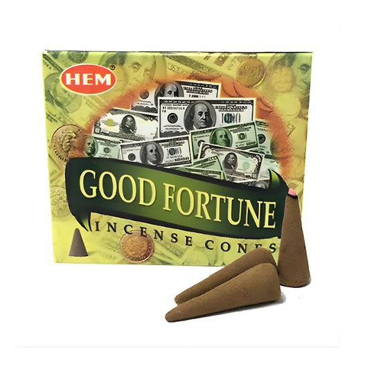 Αρωματικοί Κώνοι Good Fortune-Lotus Crystal