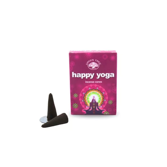 Αρωματικοί Κώνοι Happy Yoga-Lotus Crystal