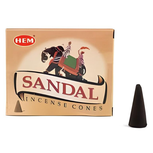 Αρωματικοί Κώνοι Σανταλόξυλο-Lotus Crystal