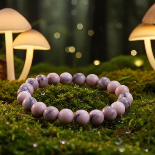 Pink Zebra Jasper Bracelet