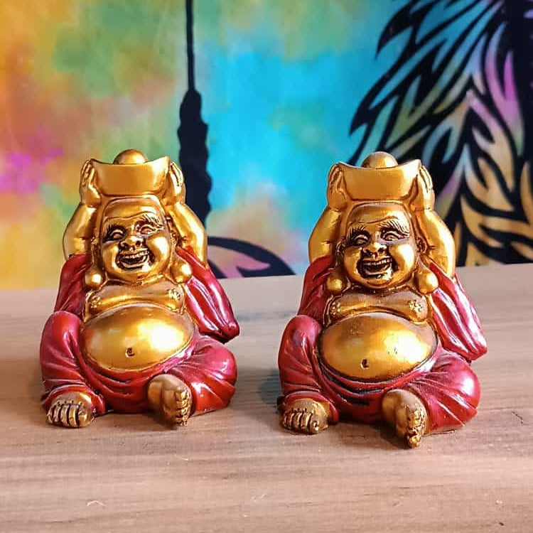 Χαμογελαστός Βούδας με Ingot