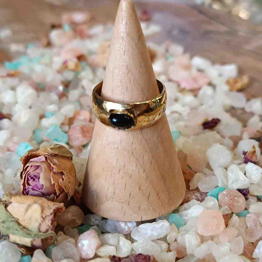 Handmade Ring with Amethyst