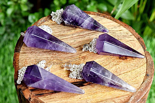 Amethyst pendulum