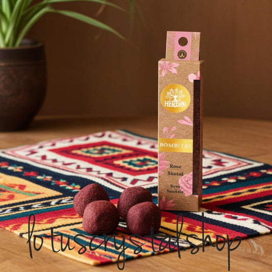 Rose Sandalwood Bombitos - Αγάπη-Lotus Crystal