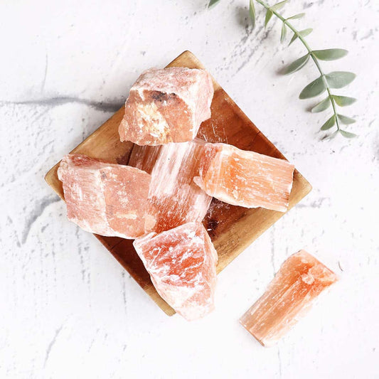 Orange Selenite – Raw Piece
