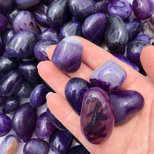Βότσαλα Μωβ Ίασπι (Purple Jasper)