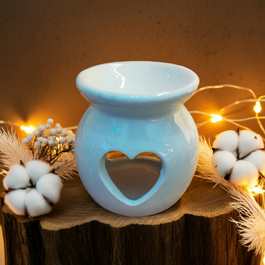 Αρωματοποιητής χρώματος Λευκό (Καρδιά)-Lotus Crystal