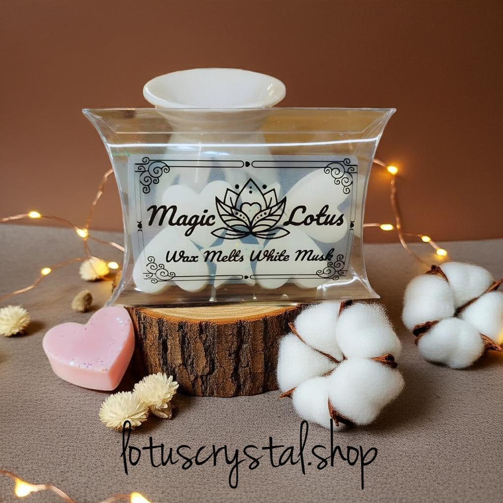 Wax Melts White Musk-Lotus Crystal