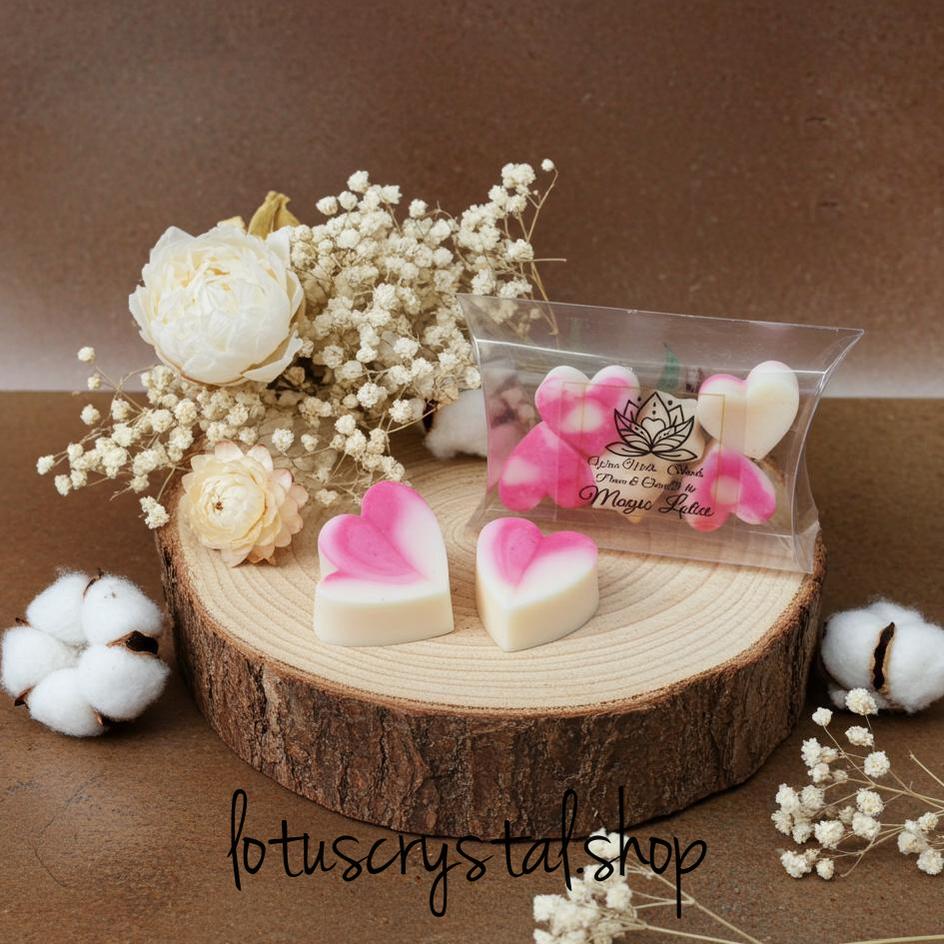 Wax Melts Κεράσι & Δαμάσκηνο-Lotus Crystal