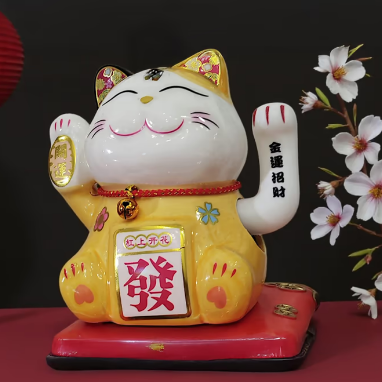 Διακοσμητική Γάτα Τύχης – Maneki Neko III