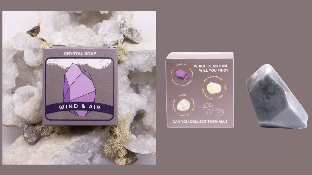 Crystal Elemental Soap — Air (Αέρας)
