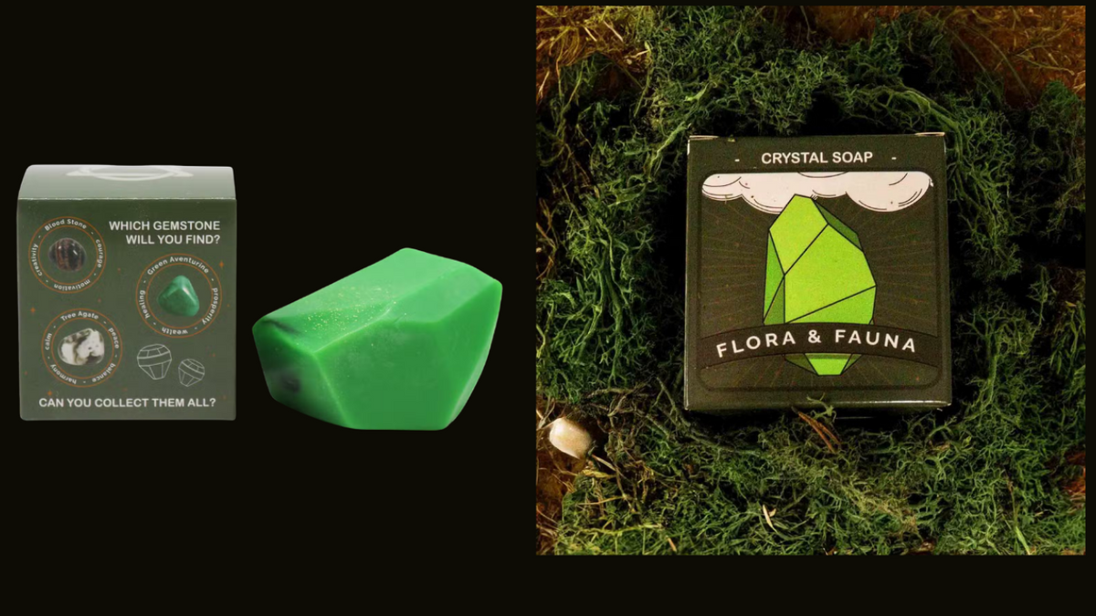 Crystal Elemental Soap — Earth (Γη)