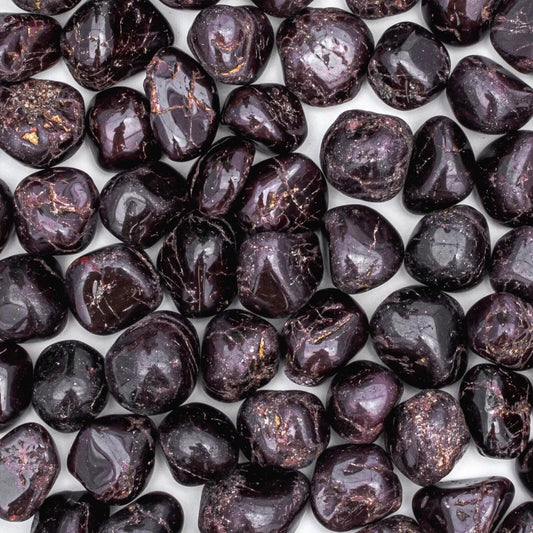 Natural Garnet Pebbles