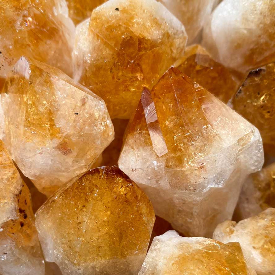Raw Citrine (Raw Point) – Prosperity, Positive Energy &amp; Quality 60-70g