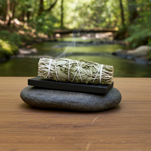 Λευκό Φασκόμηλο- White Sage 10 cm-Lotus Crystal