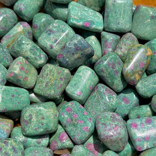 Natural Fuchsite Pebbles