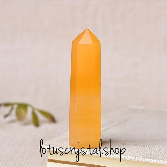 Point Πορτοκαλί Καλσίτη-Lotus Crystal