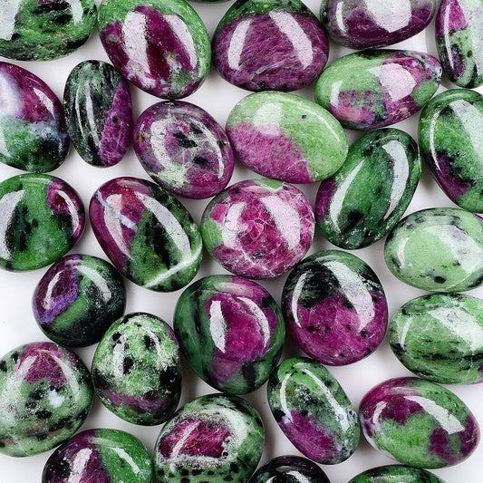 Natural Ruby Zoisite Pebbles