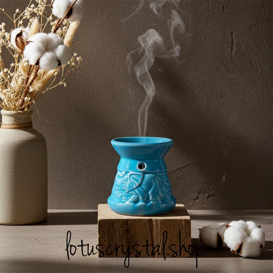 Aρωματοποιητής Μπλε με Ελεφαντα-Lotus Crystal