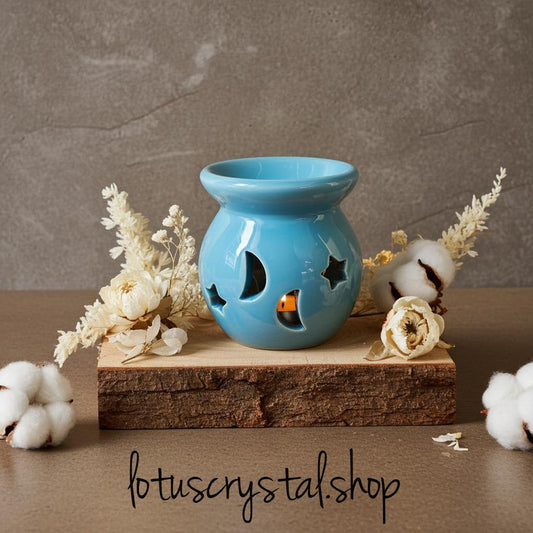 Αρωματοποιητής χρώματος Γαλάζιο Sun & Moon-Lotus Crystal